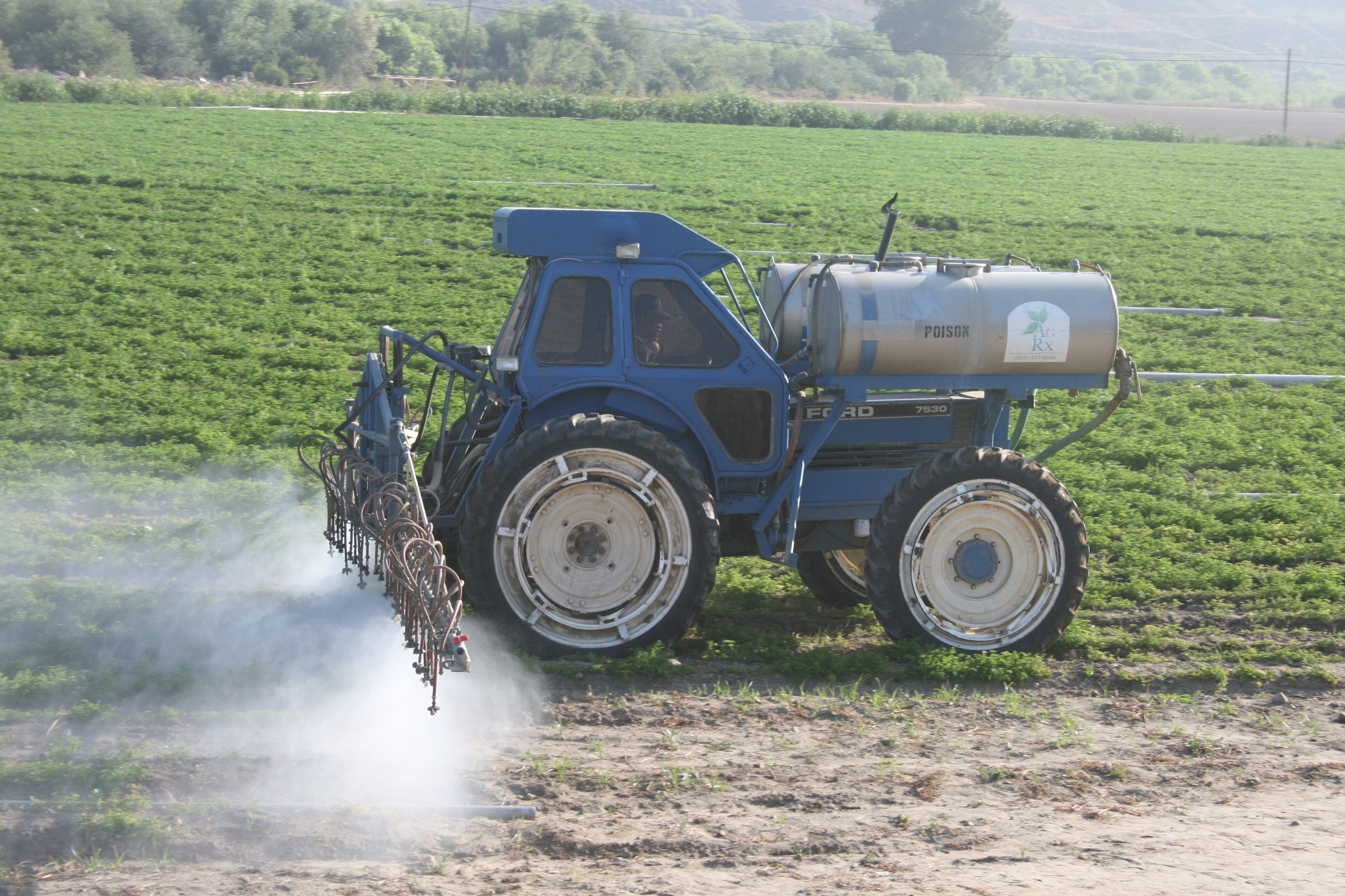 Commercial insecticides, herbicides, fungicides